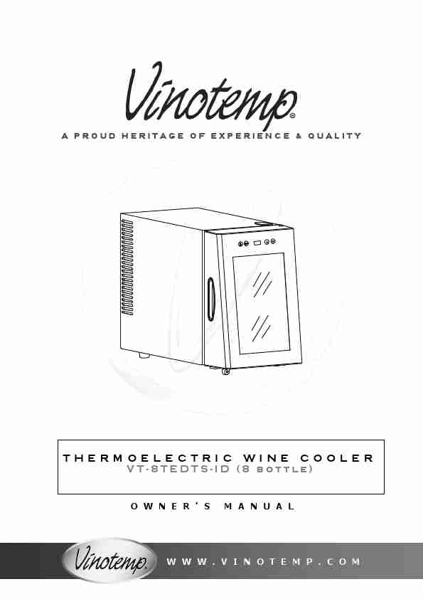 Candor Wine Cooler Cw 25fd1 Manual-page_pdf